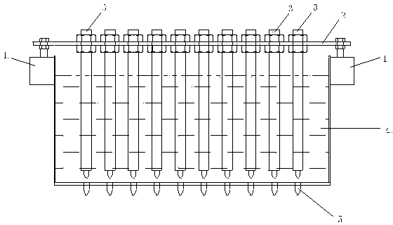 Vertically-mounted food discharging valve