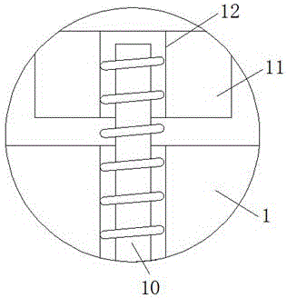 Drilling device for coupling