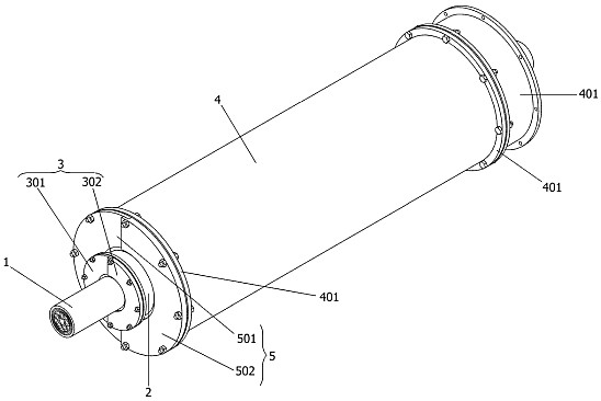 An anti-corrosion integrated wire structure for computer network communication