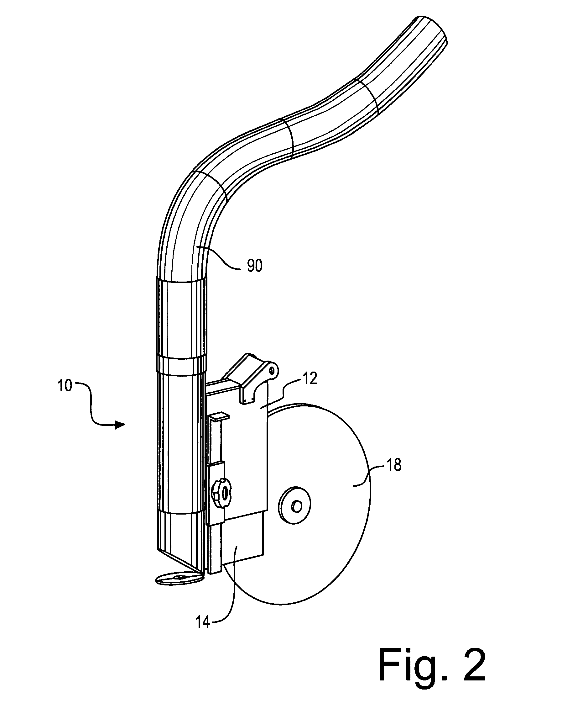 Slab saw with dust collector and method of dry-cutting pavement