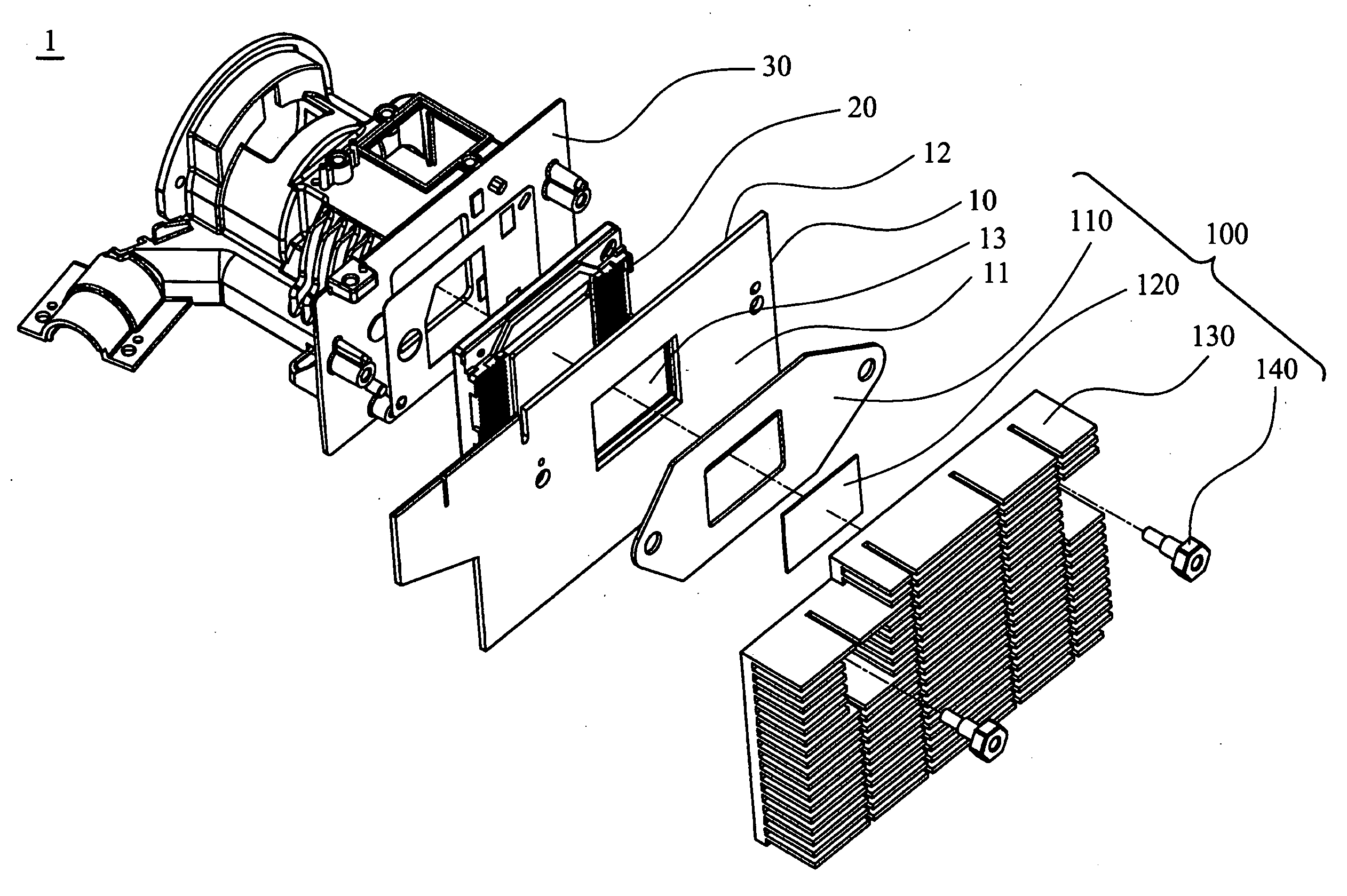 Digital micromirror device module