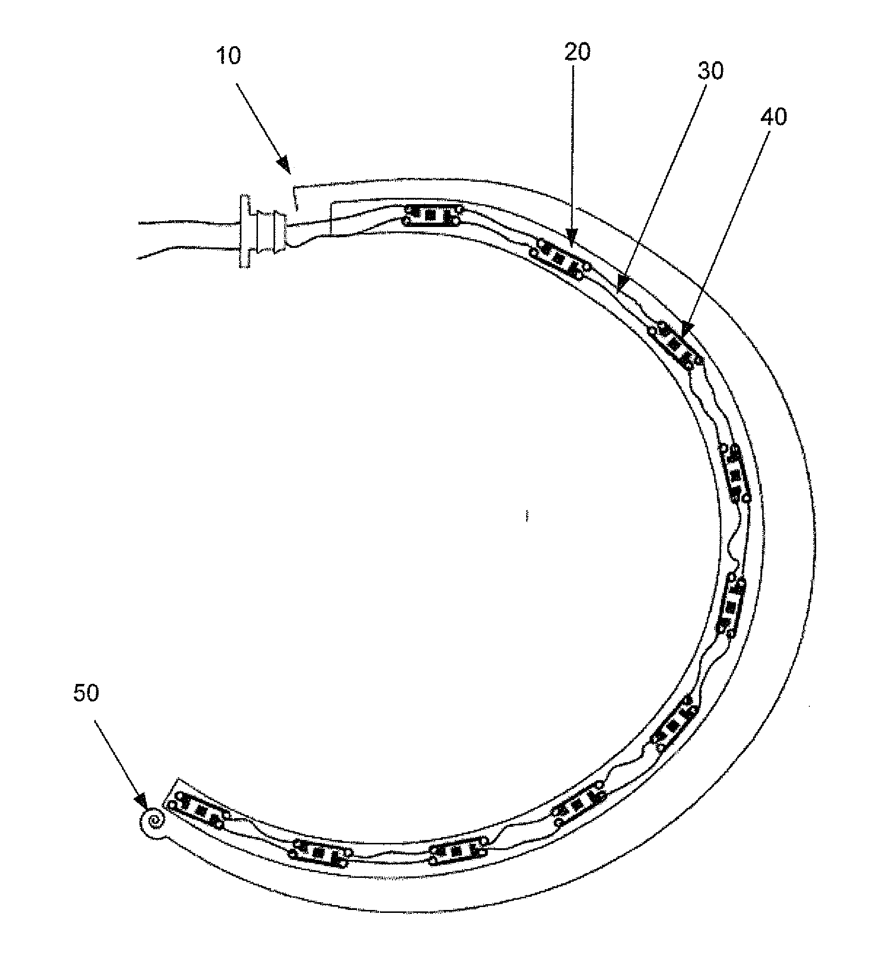 Flexible trouble light