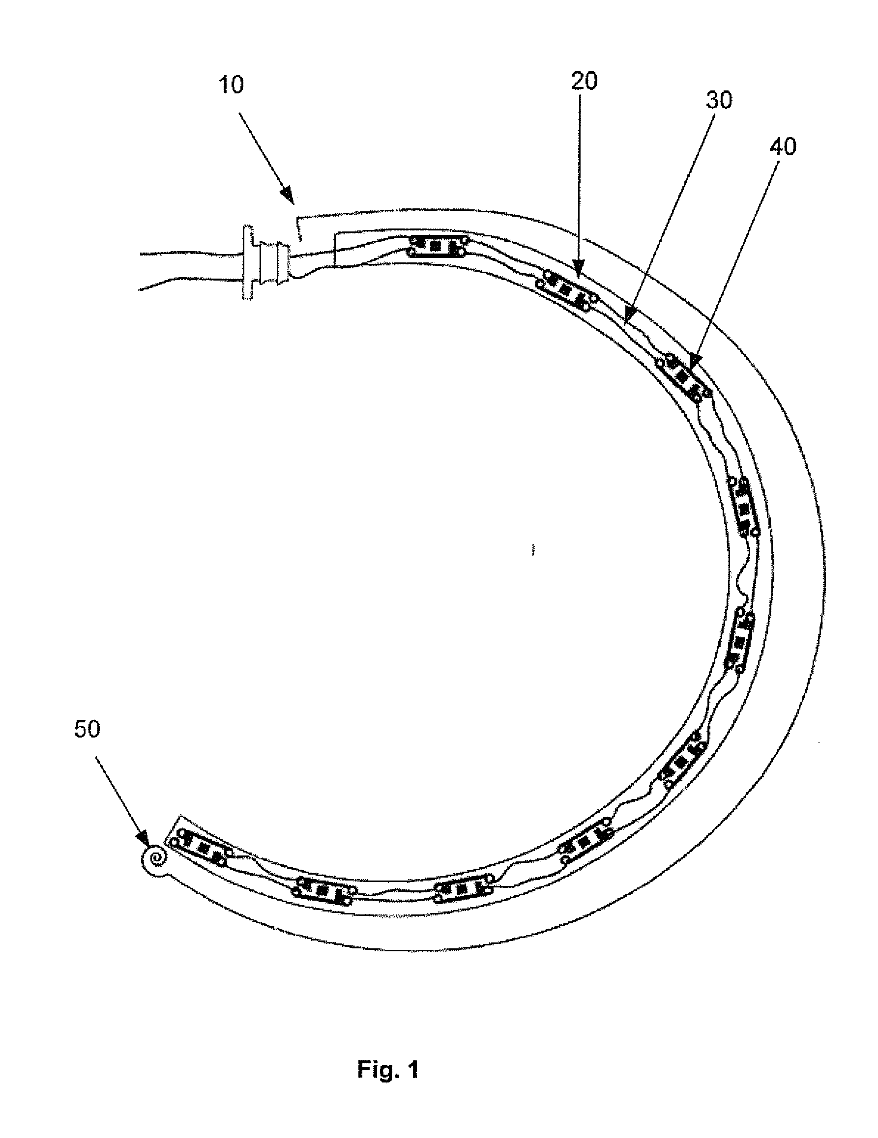 Flexible trouble light