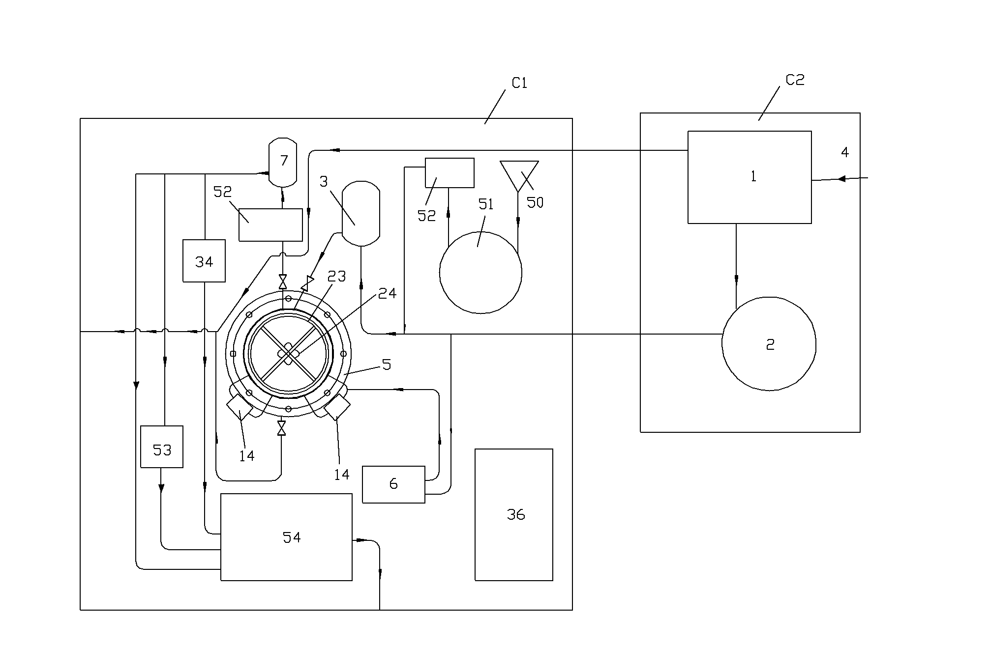 Continuous extraction device of total components of biological tissue at normal temperature, vehicle-mounted assembly line thereof and method thereof