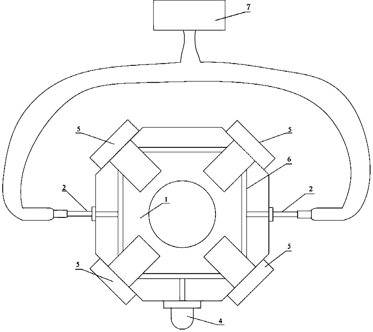 Symmetrical ring laser and manufacturing method thereof