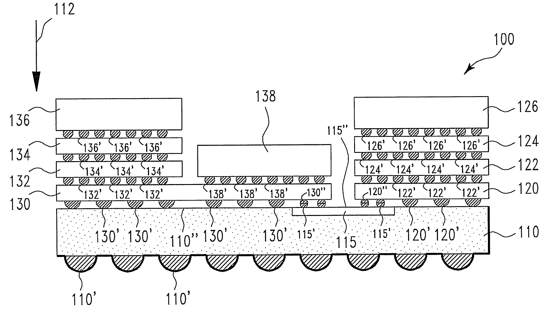 Bridges for interconnecting interposers in multi-chip integrated circuits