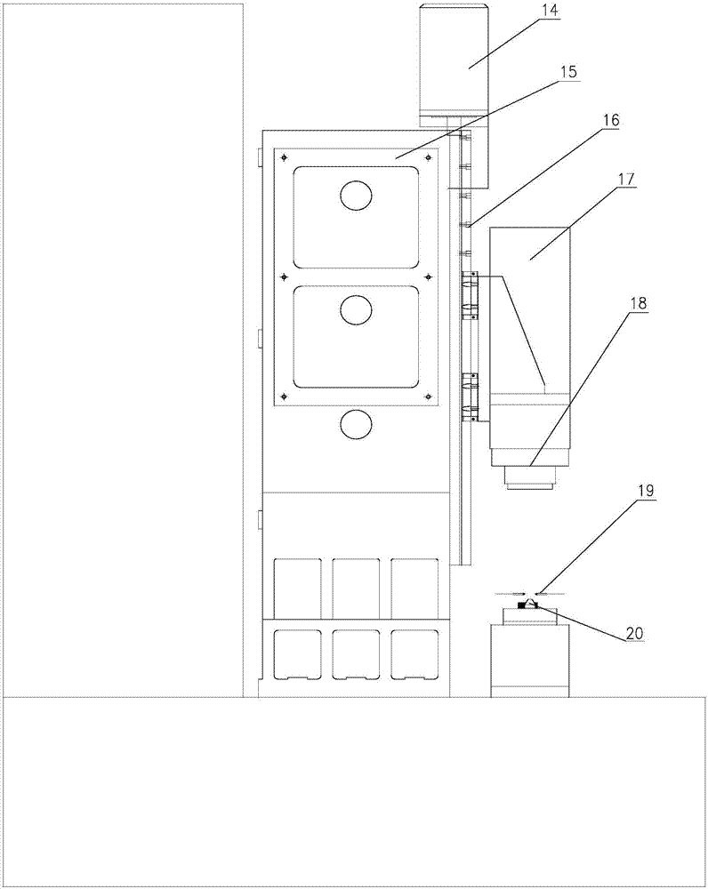 Combined camshaft automatic assembly system and assembly method