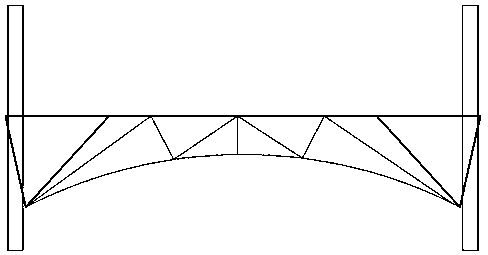 Overhead support, overhead platform based on overhead supports, and tree house adopting overhead platform