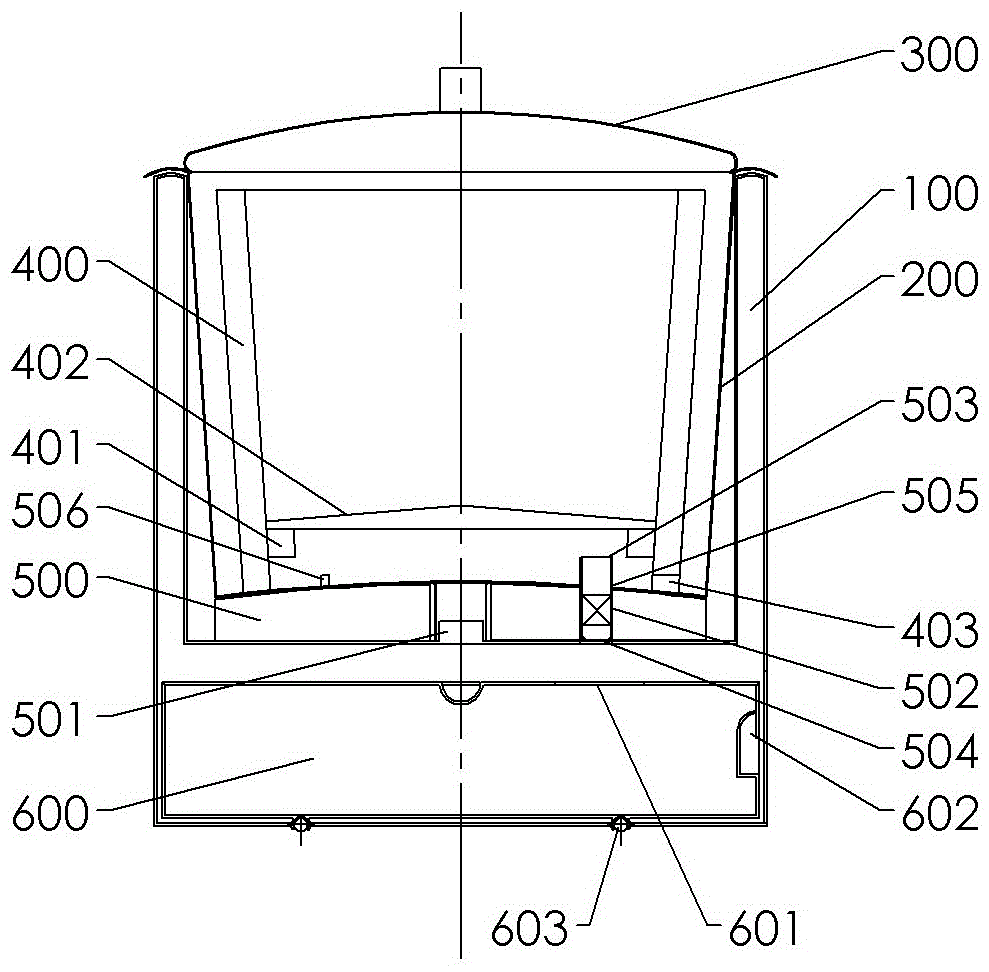 Rice draining cooking technology