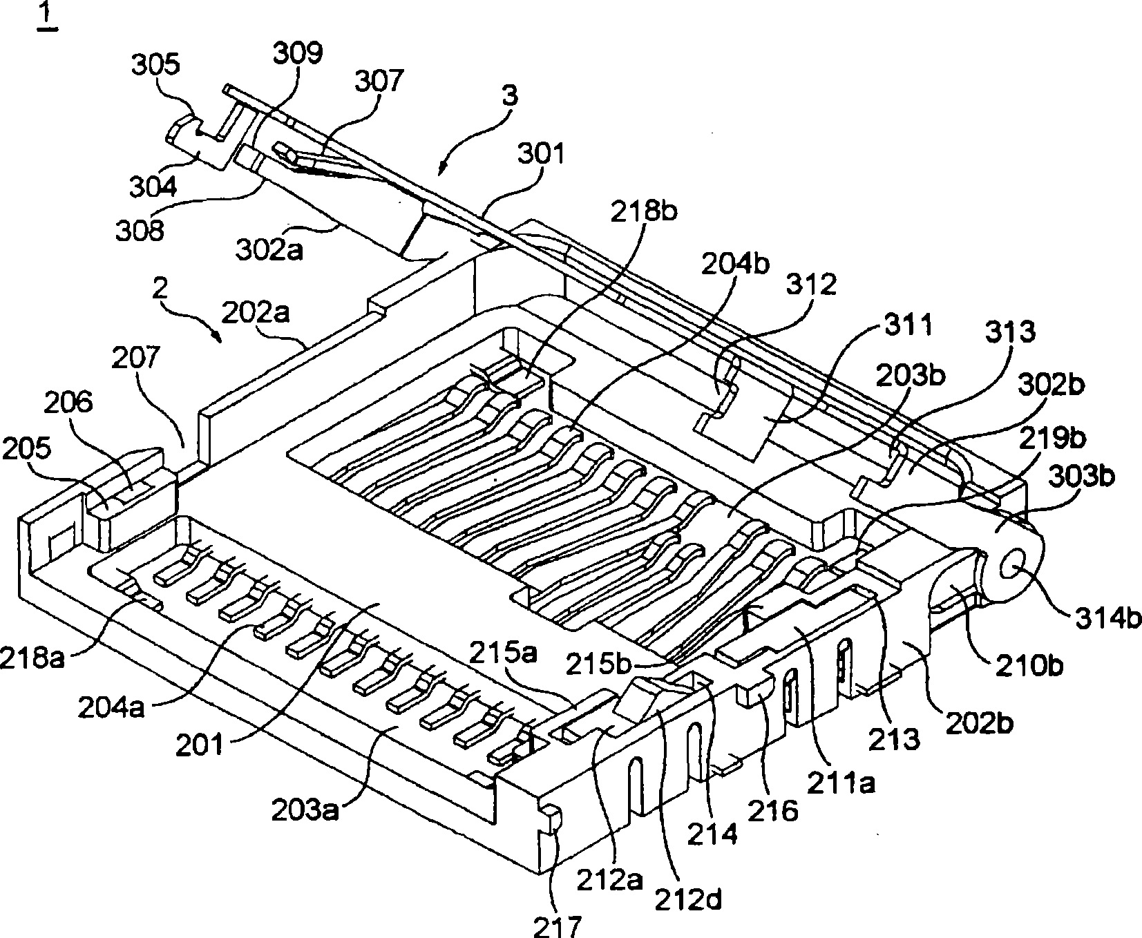 Card connector