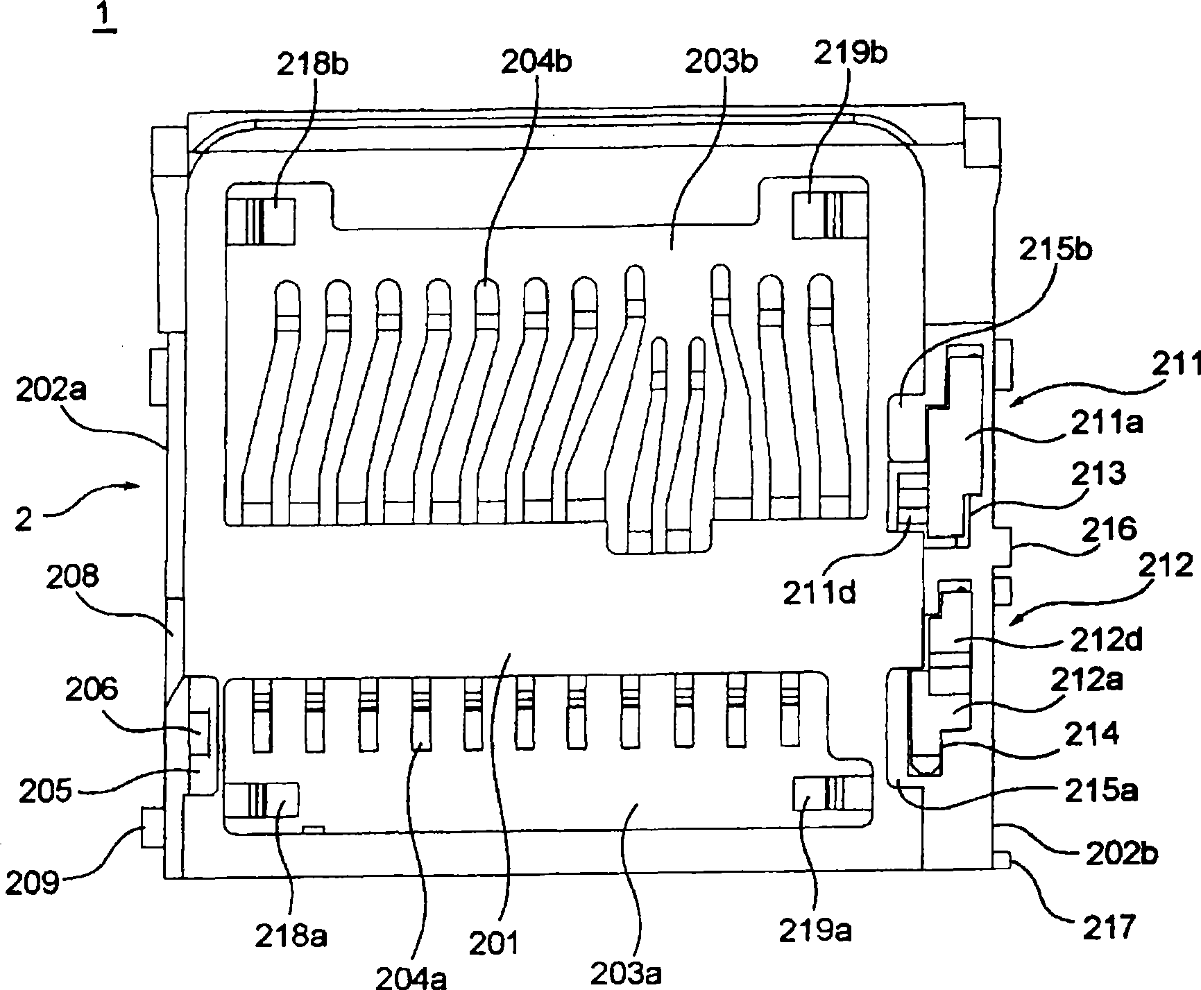 Card connector