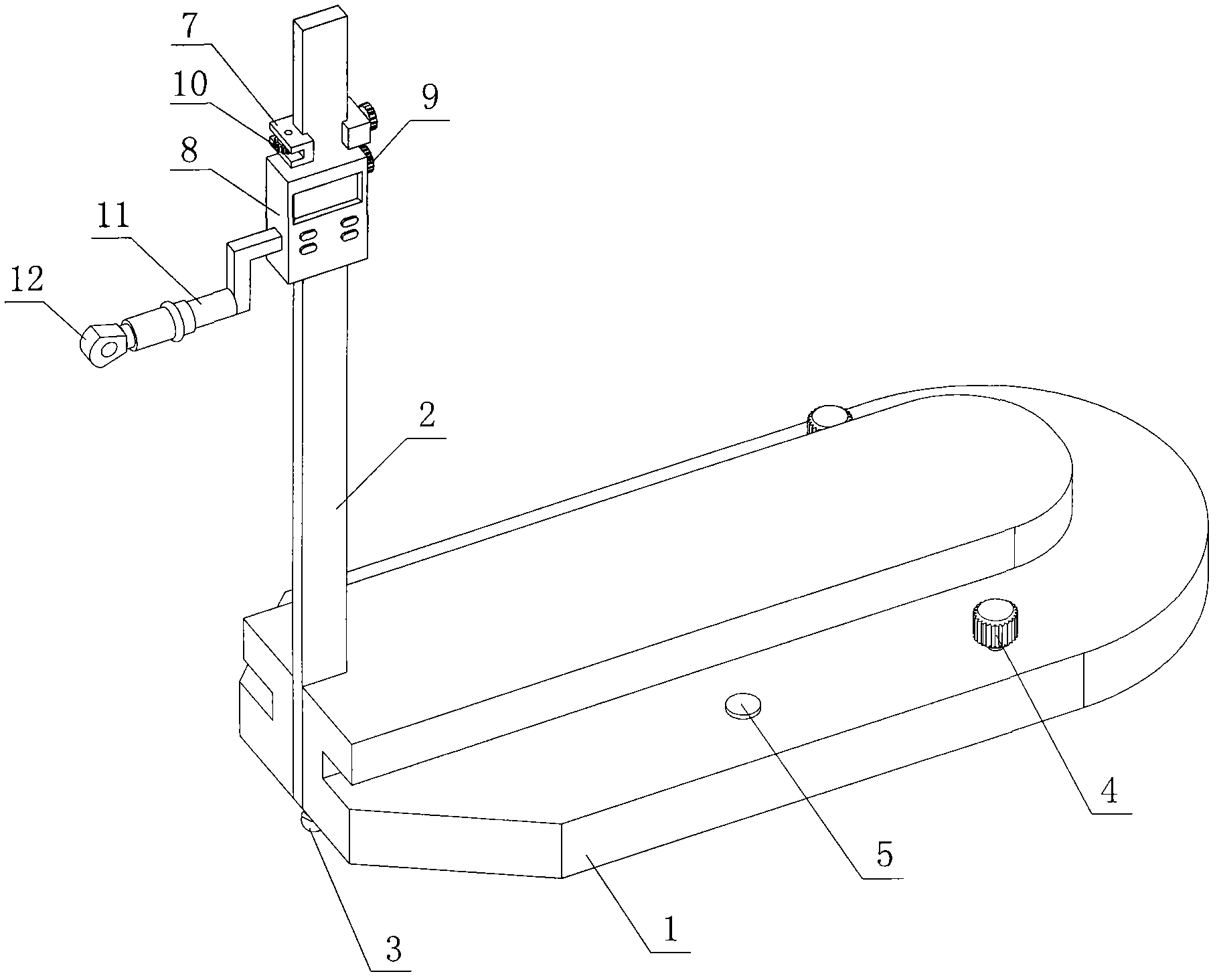 Optical vernier and method for detecting planeness and gradient using same