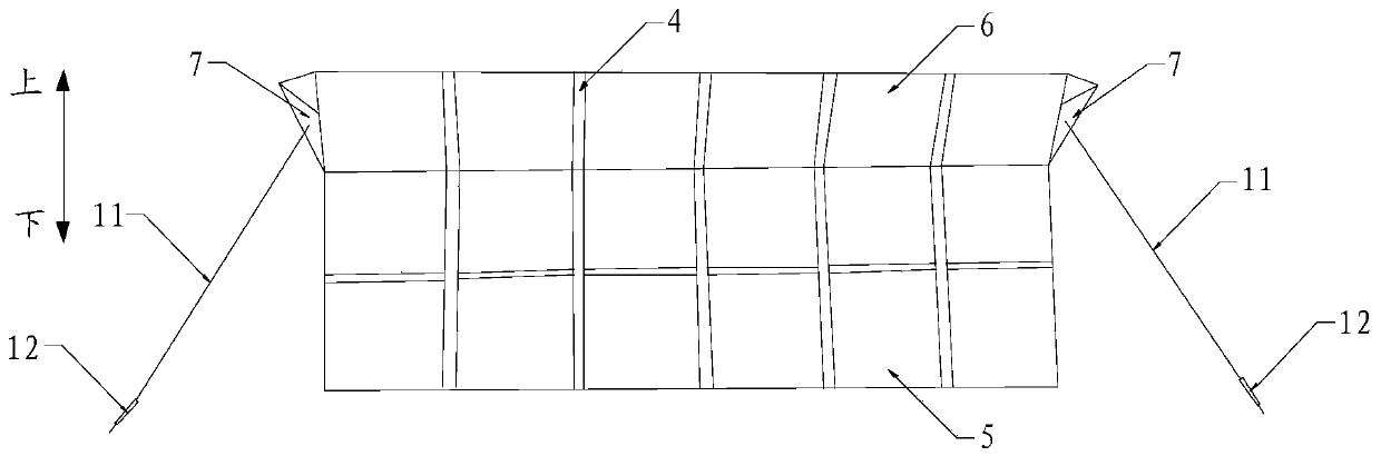 A wind profile radar fence and its installation method