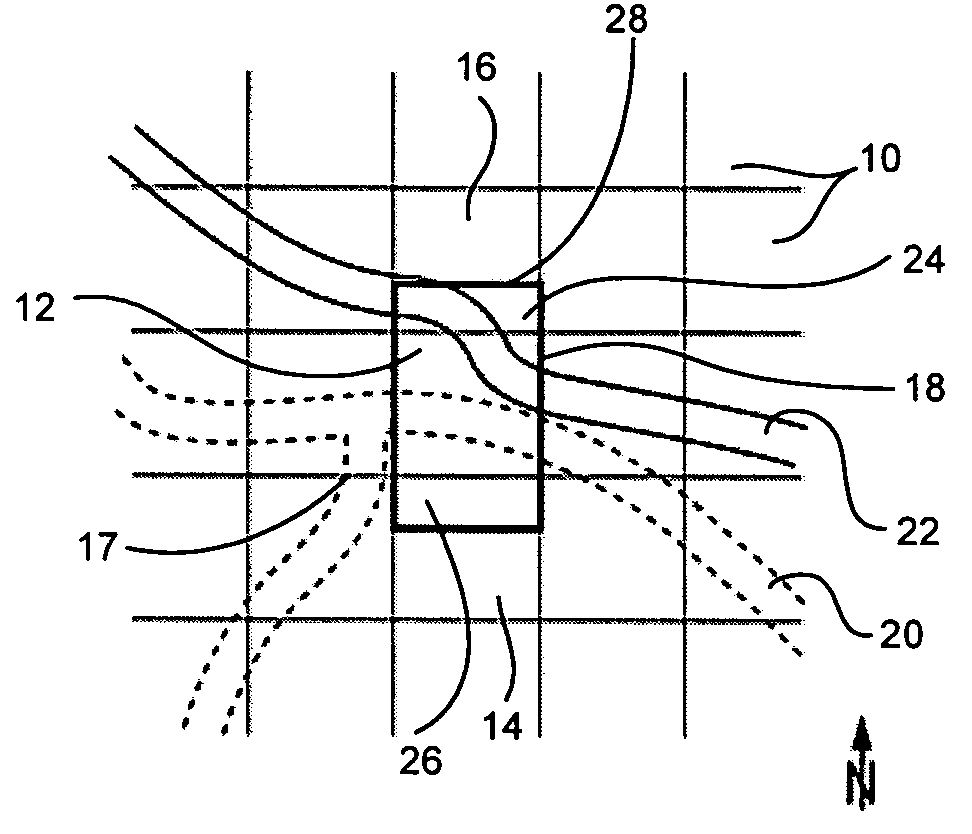 System for processing digital map data