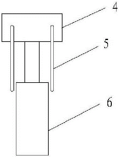 Coal sample distributing device