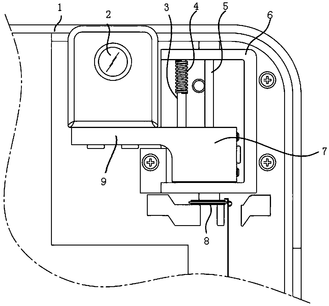 Lifting device of camera and electronic equipment comprising same