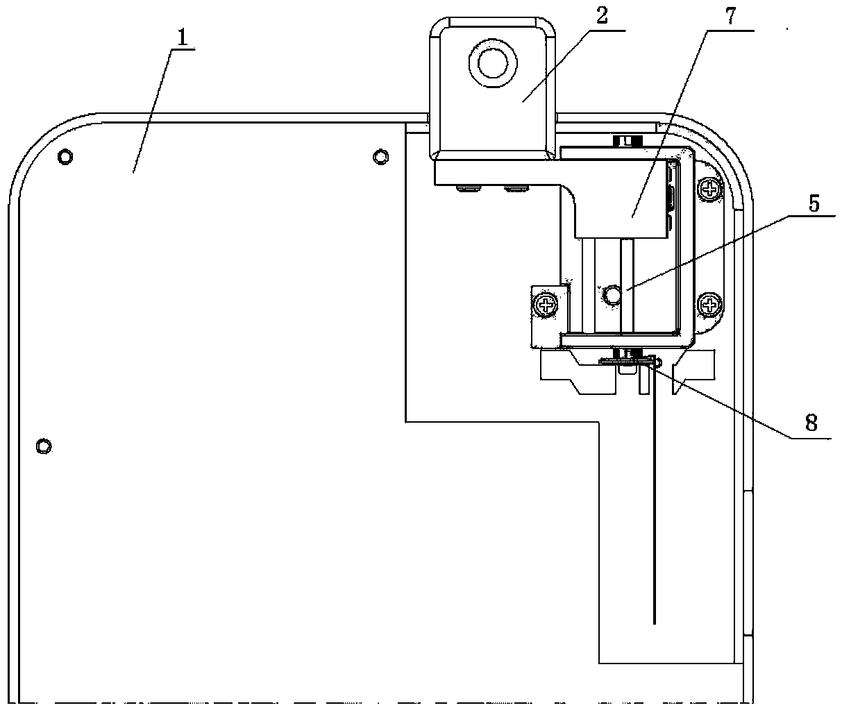 Lifting device of camera and electronic equipment comprising same