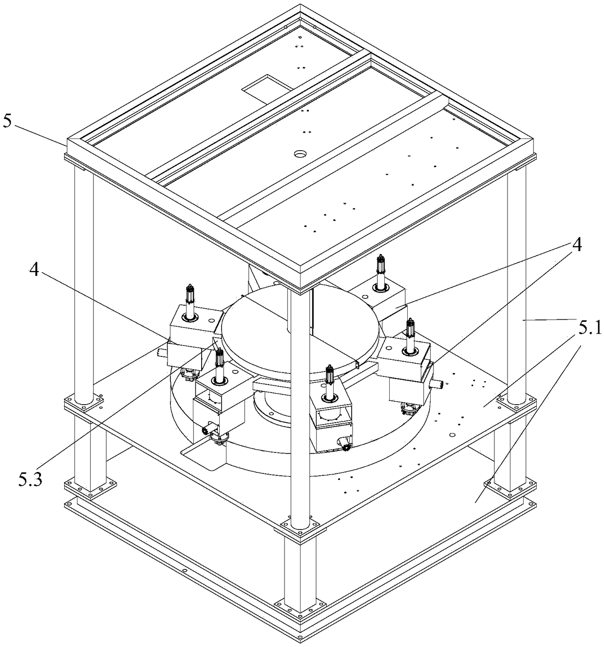 Multi-station full-automatic welding method for fan wheel processing