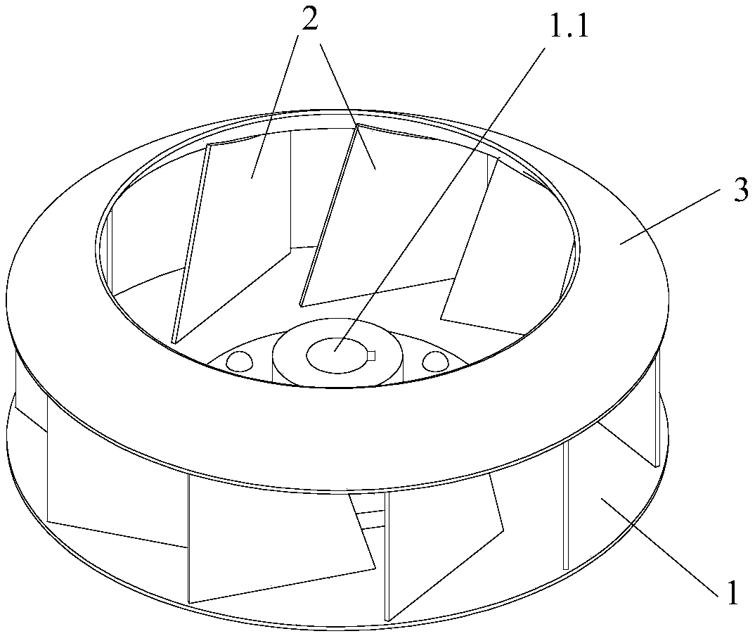 Multi-station full-automatic welding method for fan wheel processing