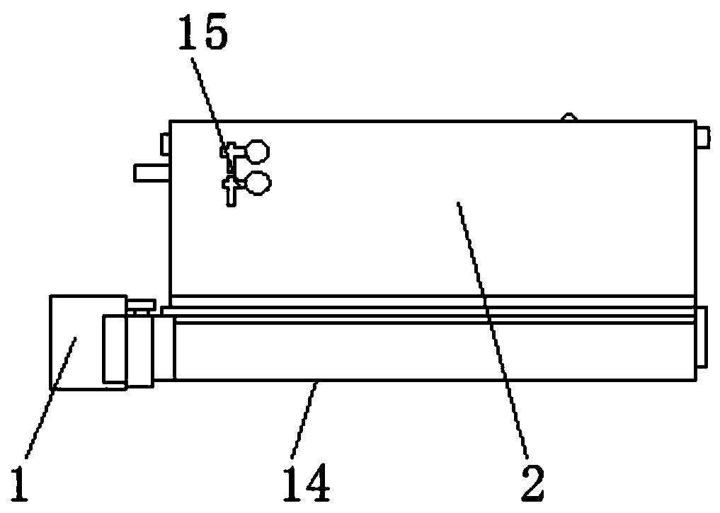 Automatic control system for unstacking, stacking, fixing, arranging and pushing of shot blasting equipment