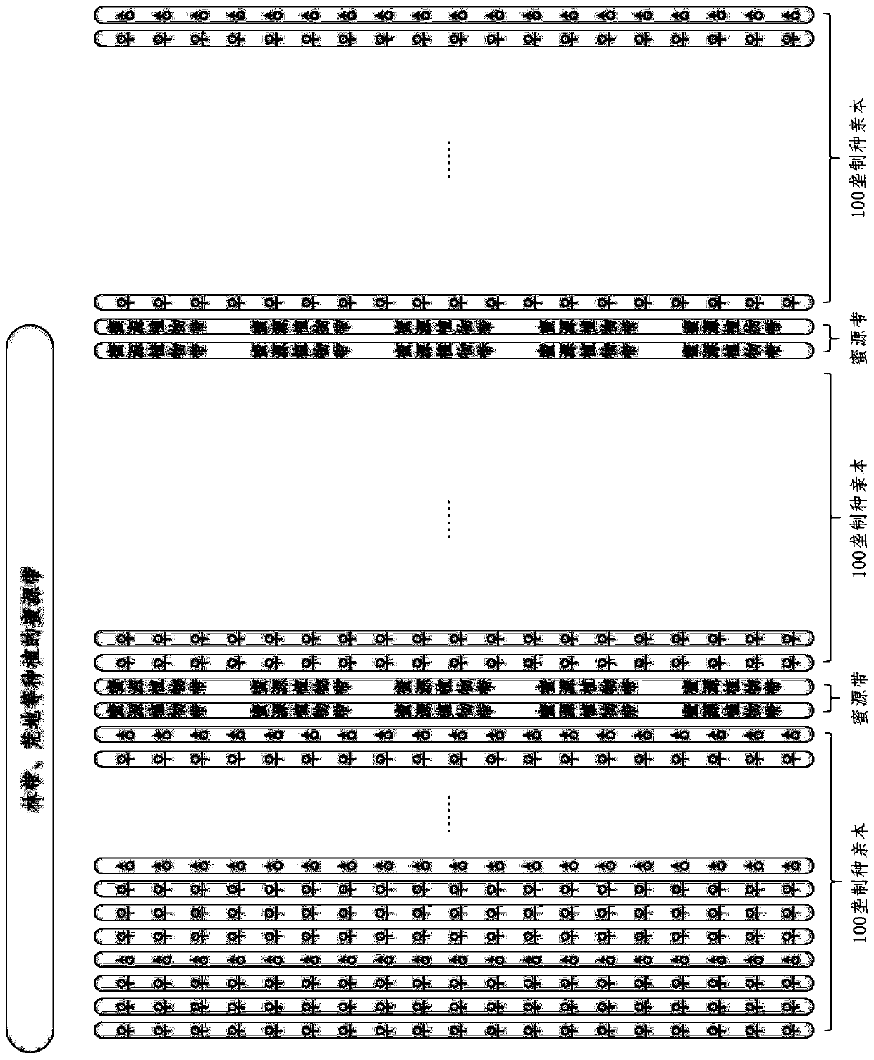 Method for culturing wild pollinating insects to achieve industrialized production of hybrid soybean seeds