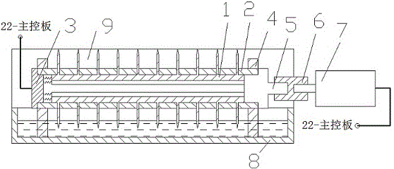 Rotary multi-needlepoints electrostatic spinning device