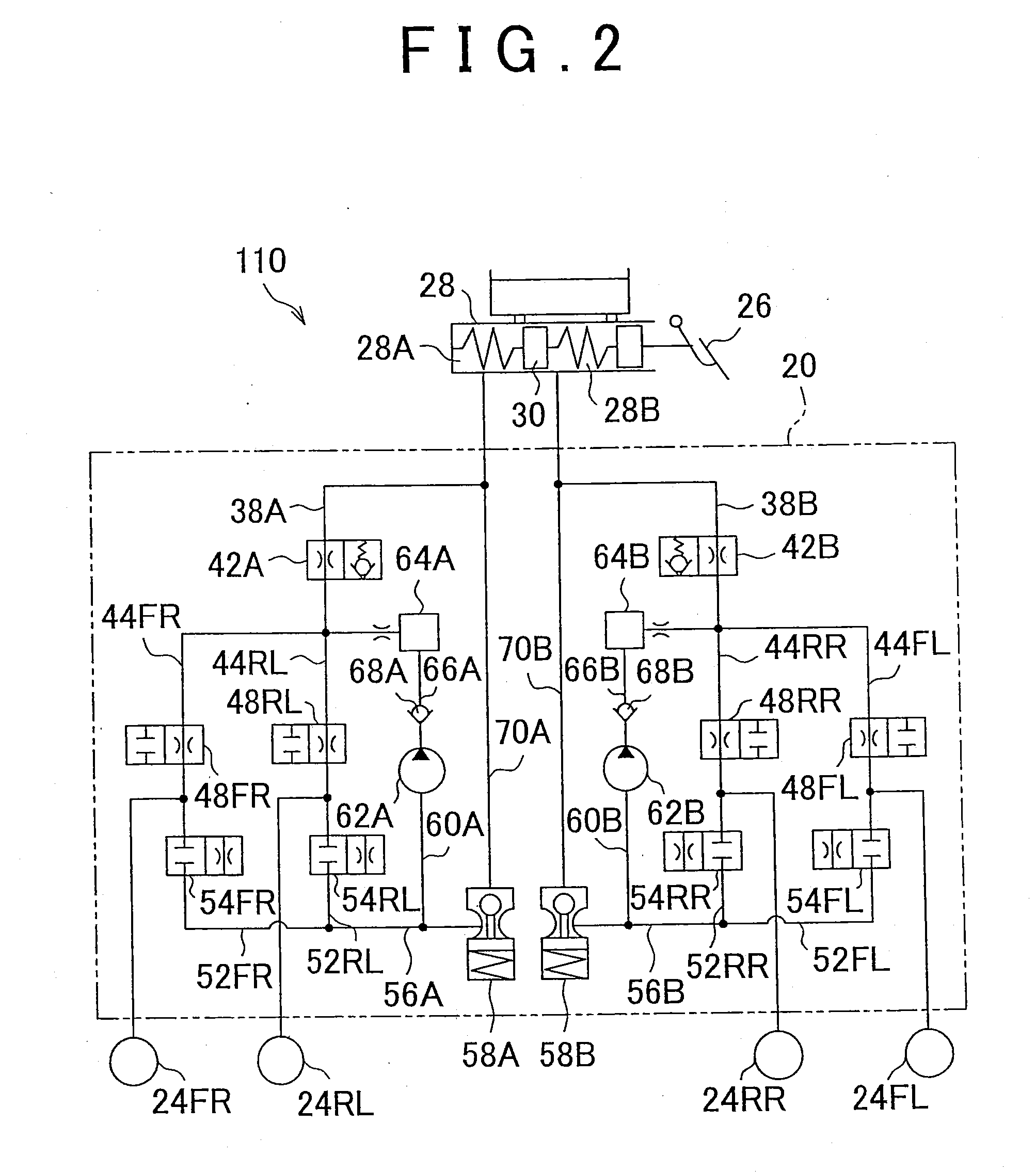 Brake force control apparatus for vehicle and brake force control method for vehicle