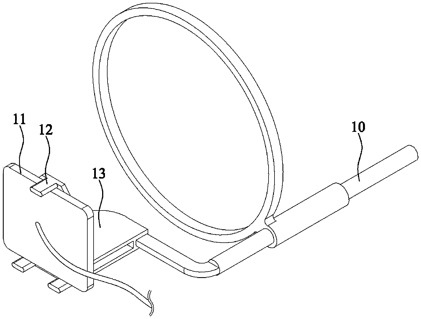 Handheld direct digital imaging sensing device with sheath