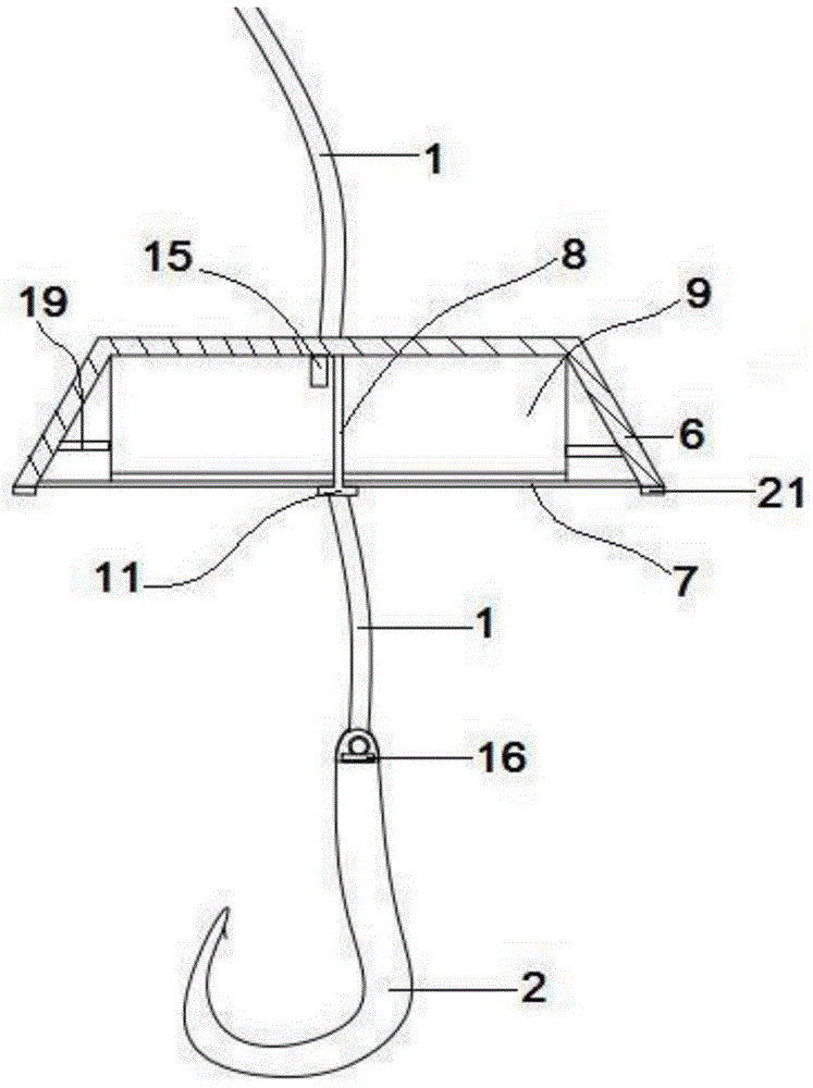 Long-line fishing device and control method thereof