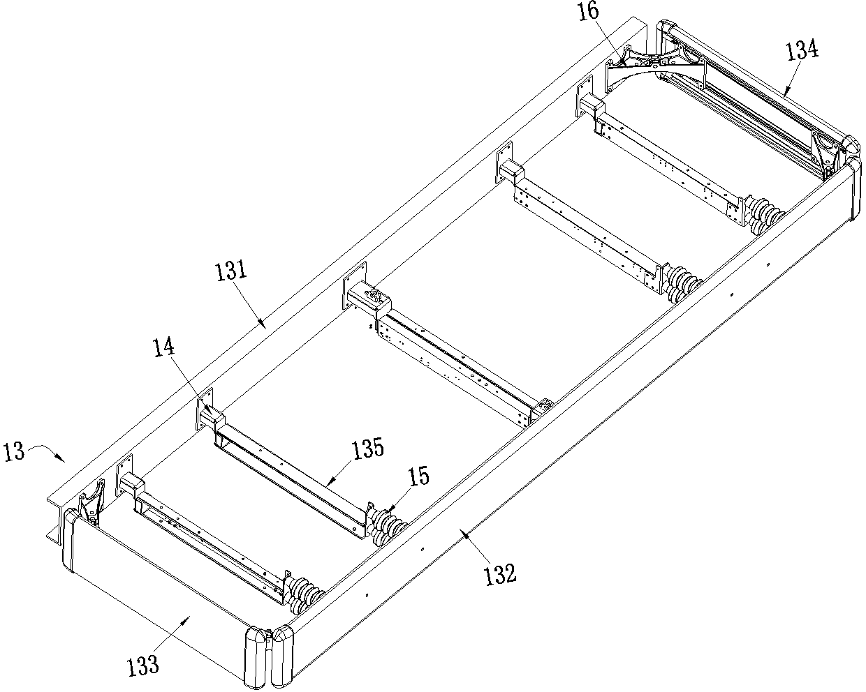 Thyristor converter valve assembly