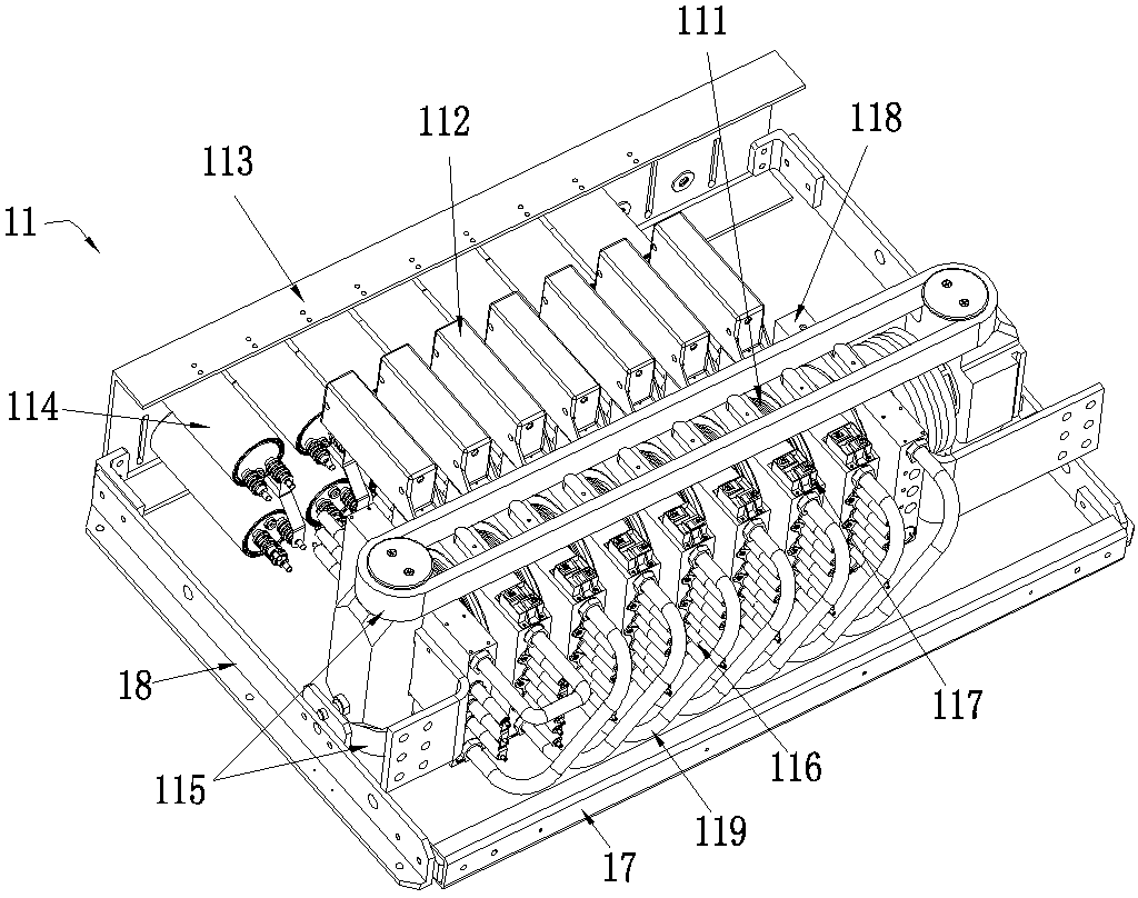 Thyristor converter valve assembly