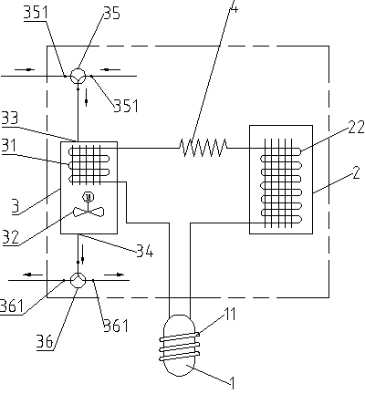 Multifunctional air source heater