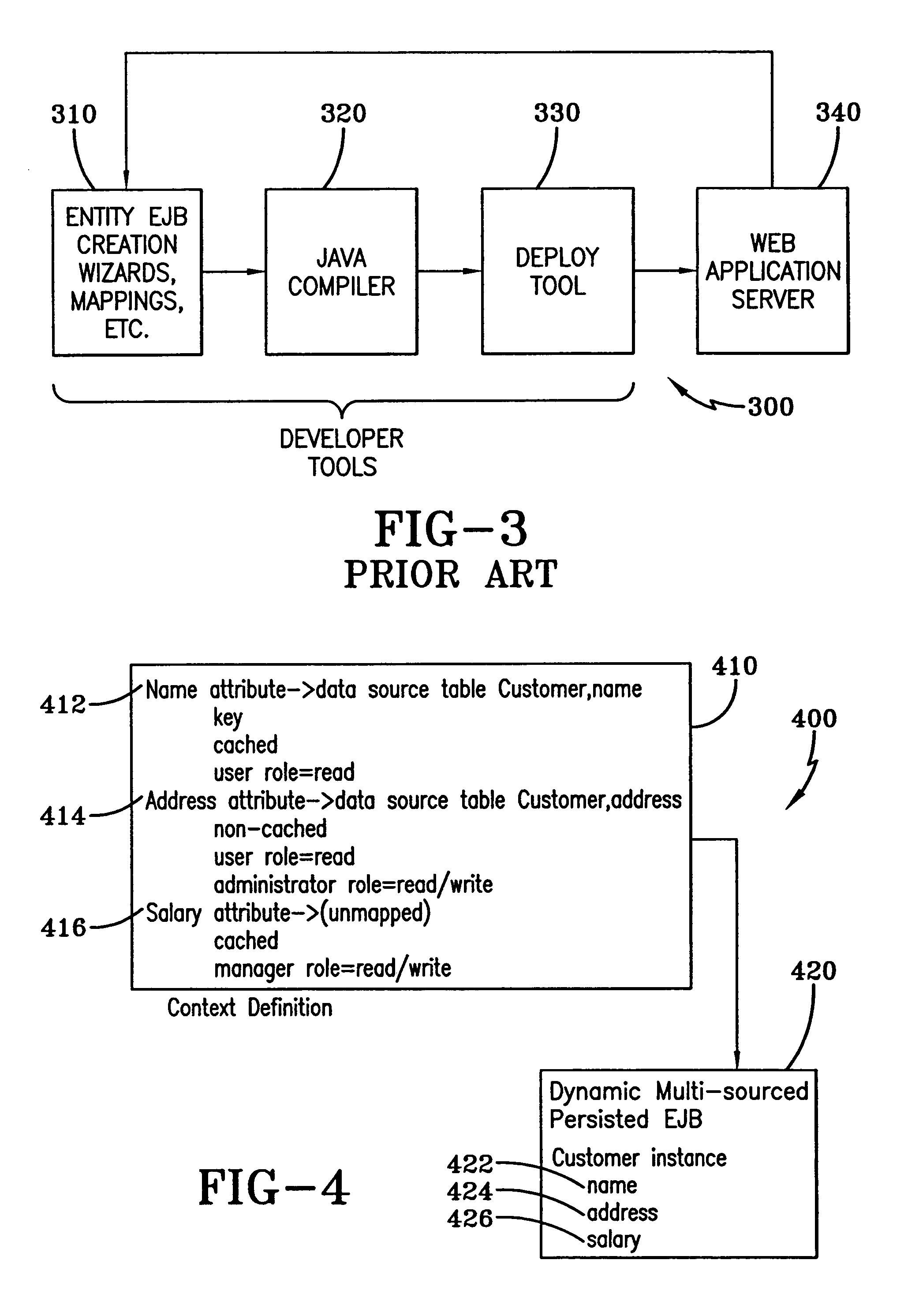 System and method for dynamically caching dynamic multi-sourced persisted EJBs