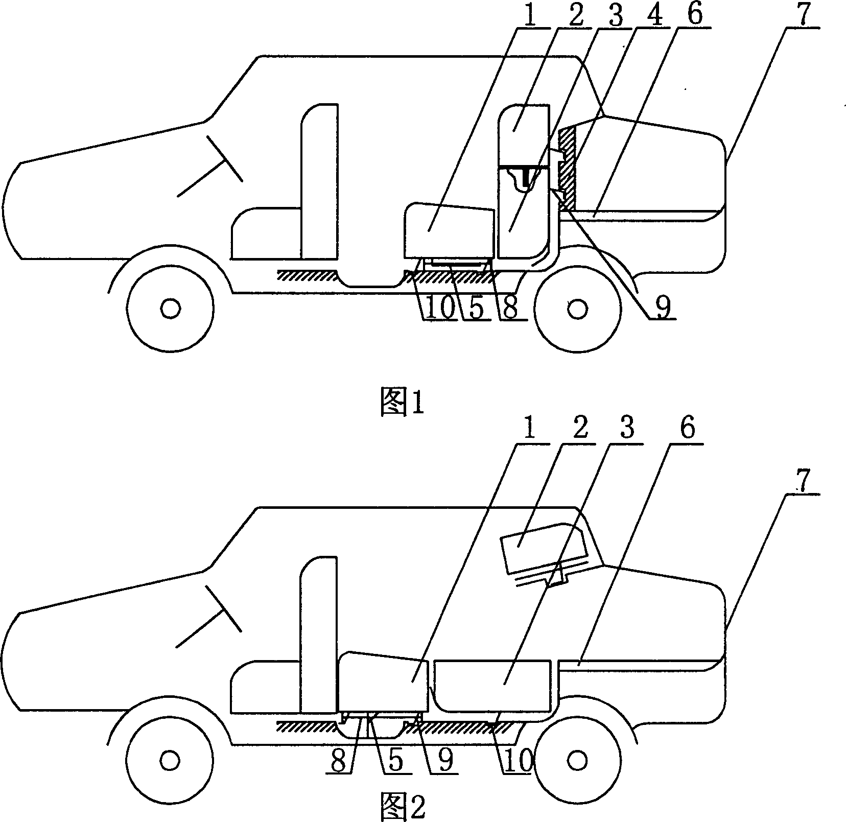 Two purpose sedan for sitting and sleeping