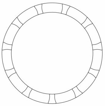 Powder metallurgy brass bearing retainer and preparation process thereof