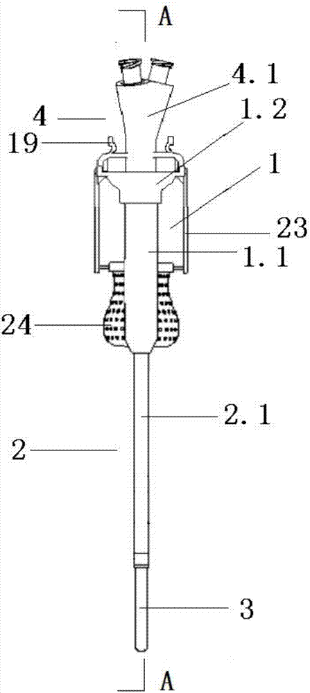 Endoscope operating sheath for urological surgery