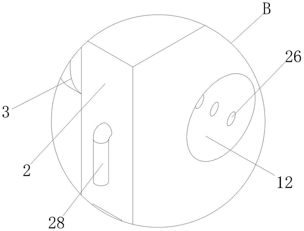 Combined anchoring part for buildings