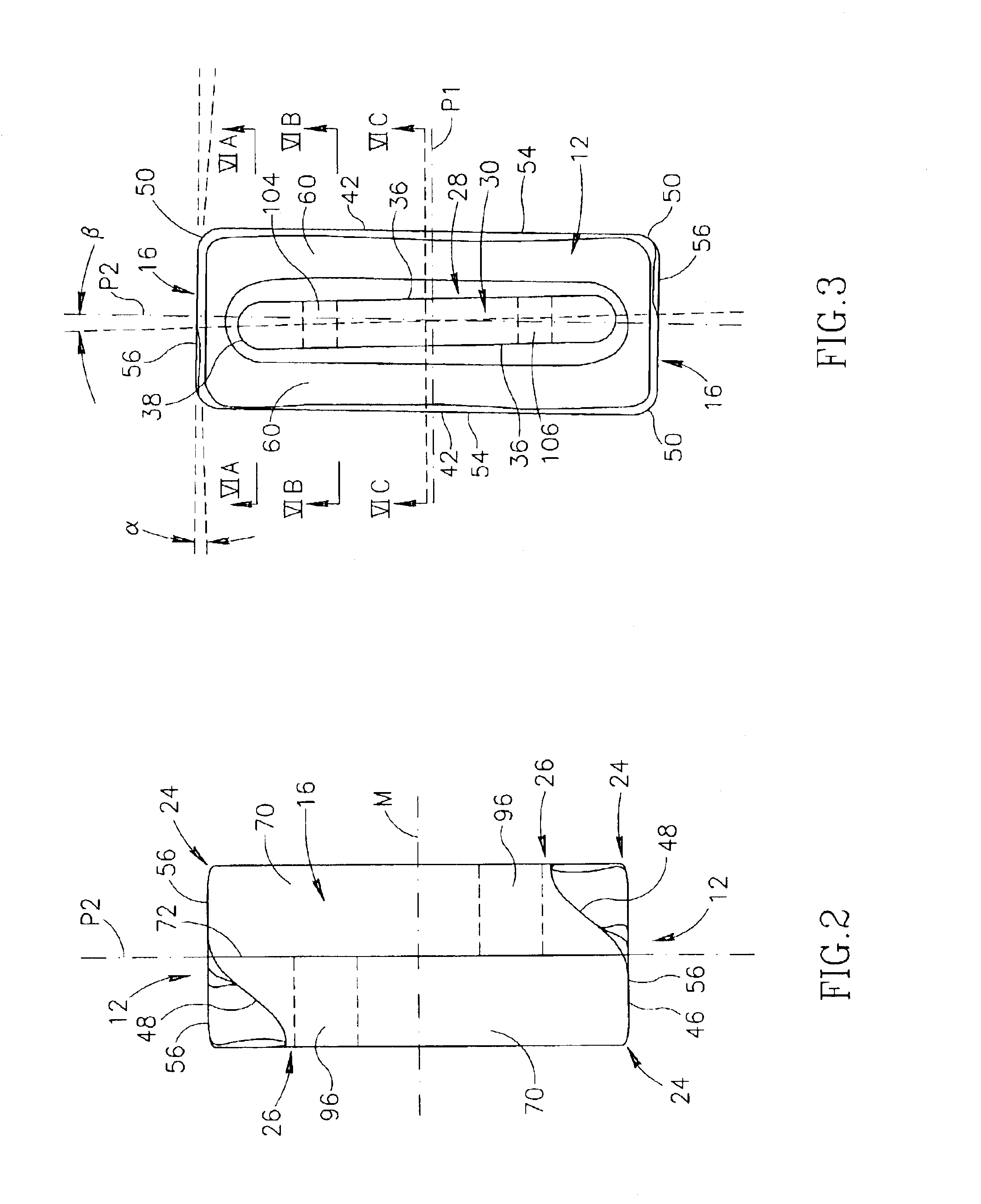 Tangential cutting insert and milling cutter