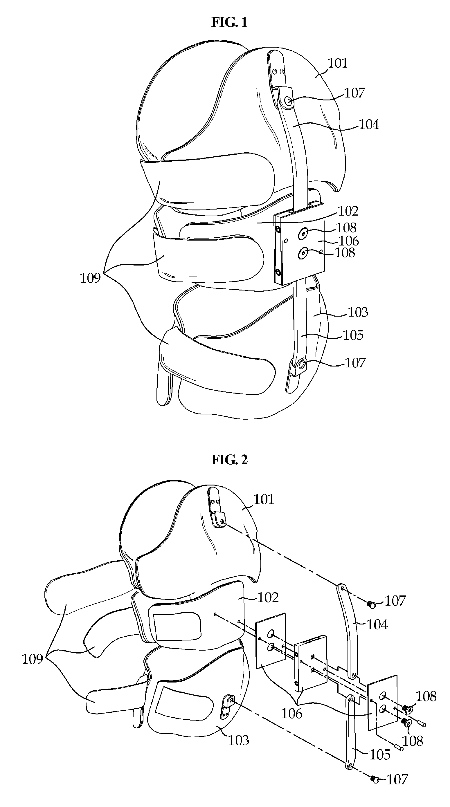 Scoliosis Brace Having Angle Adjustment Unit