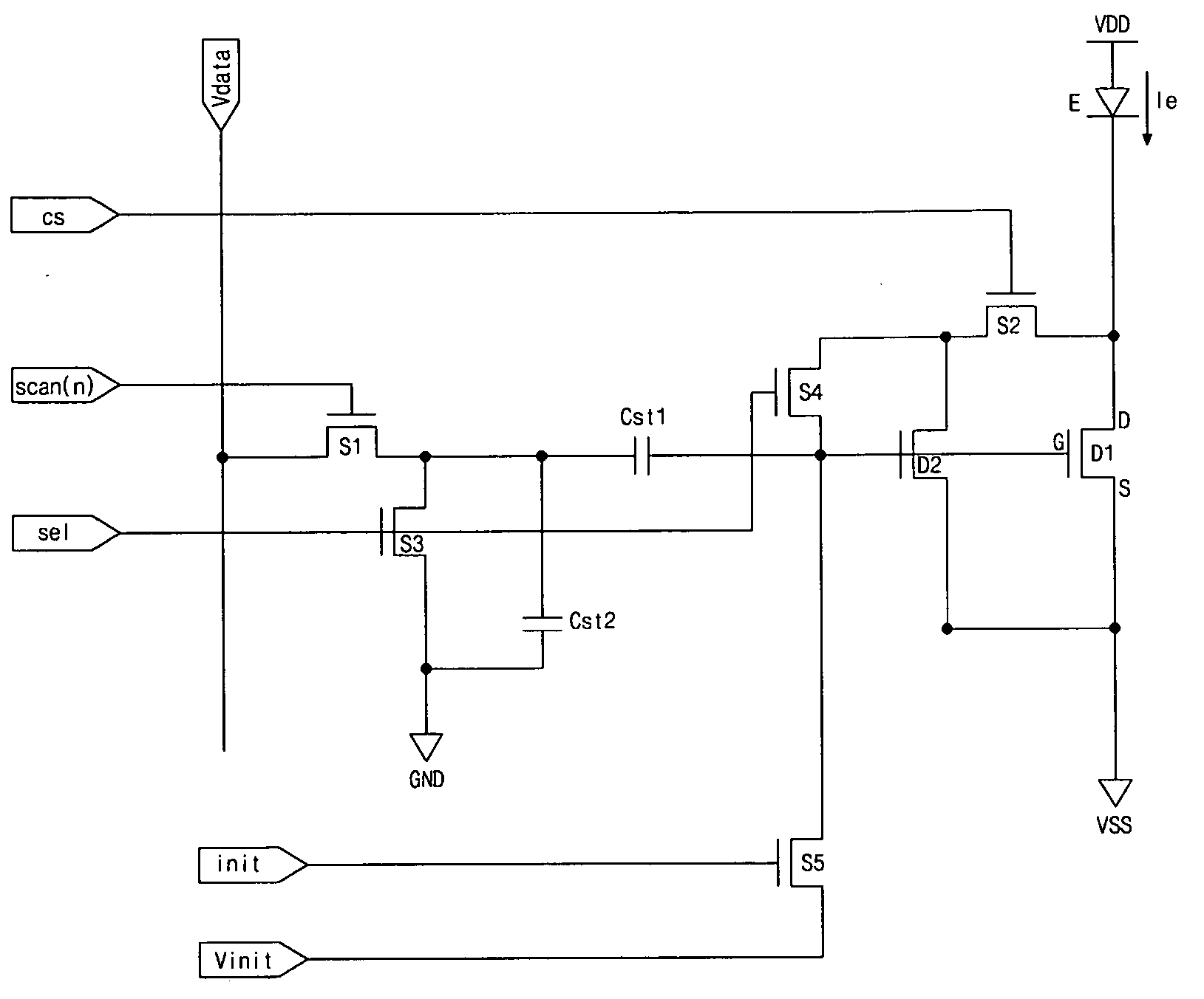 Organic electroluminescent display device and method of driving the same