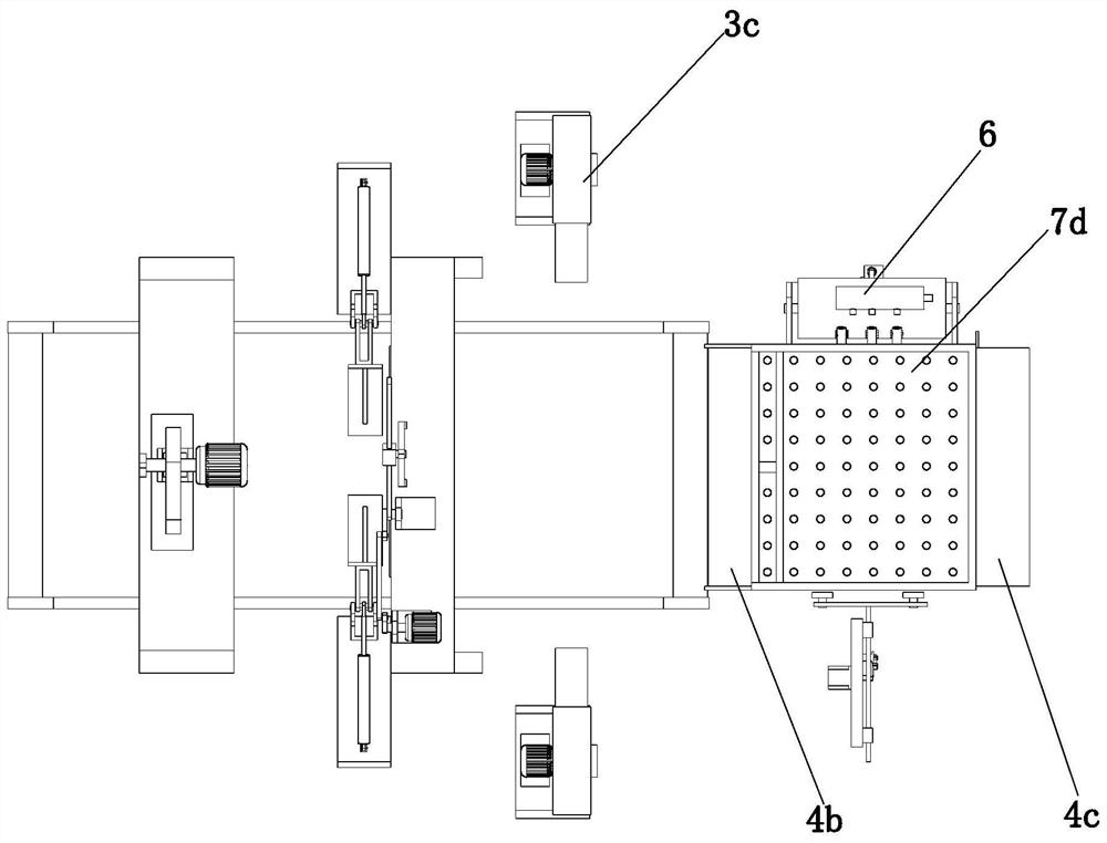 A waste paper processing device