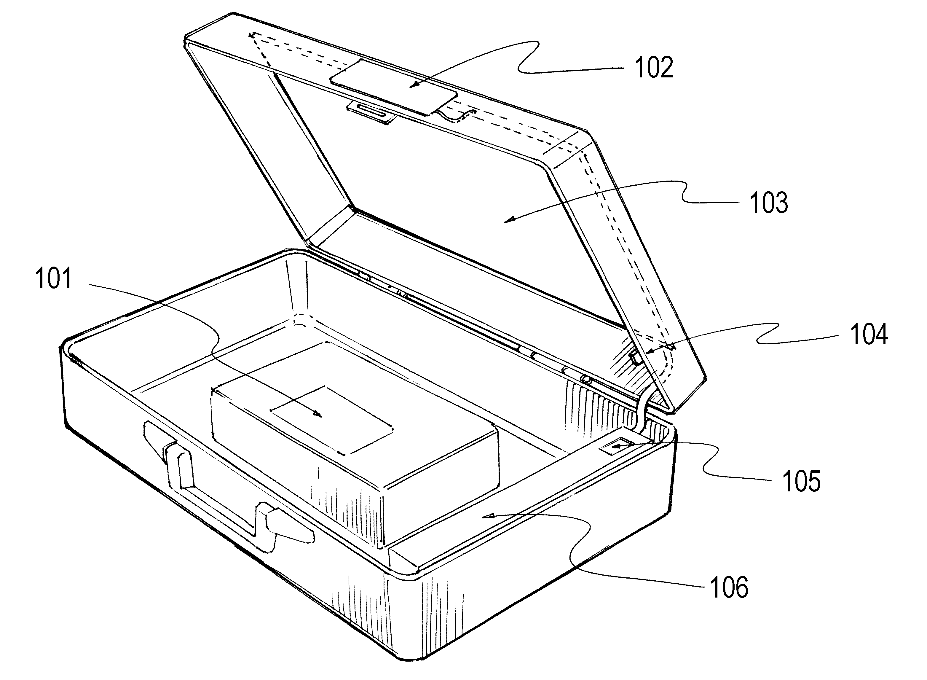 Remote identification of container contents by means of multiple radio frequency identification systems