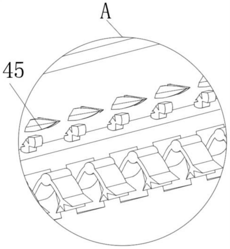 Sponge city engineering excavation device