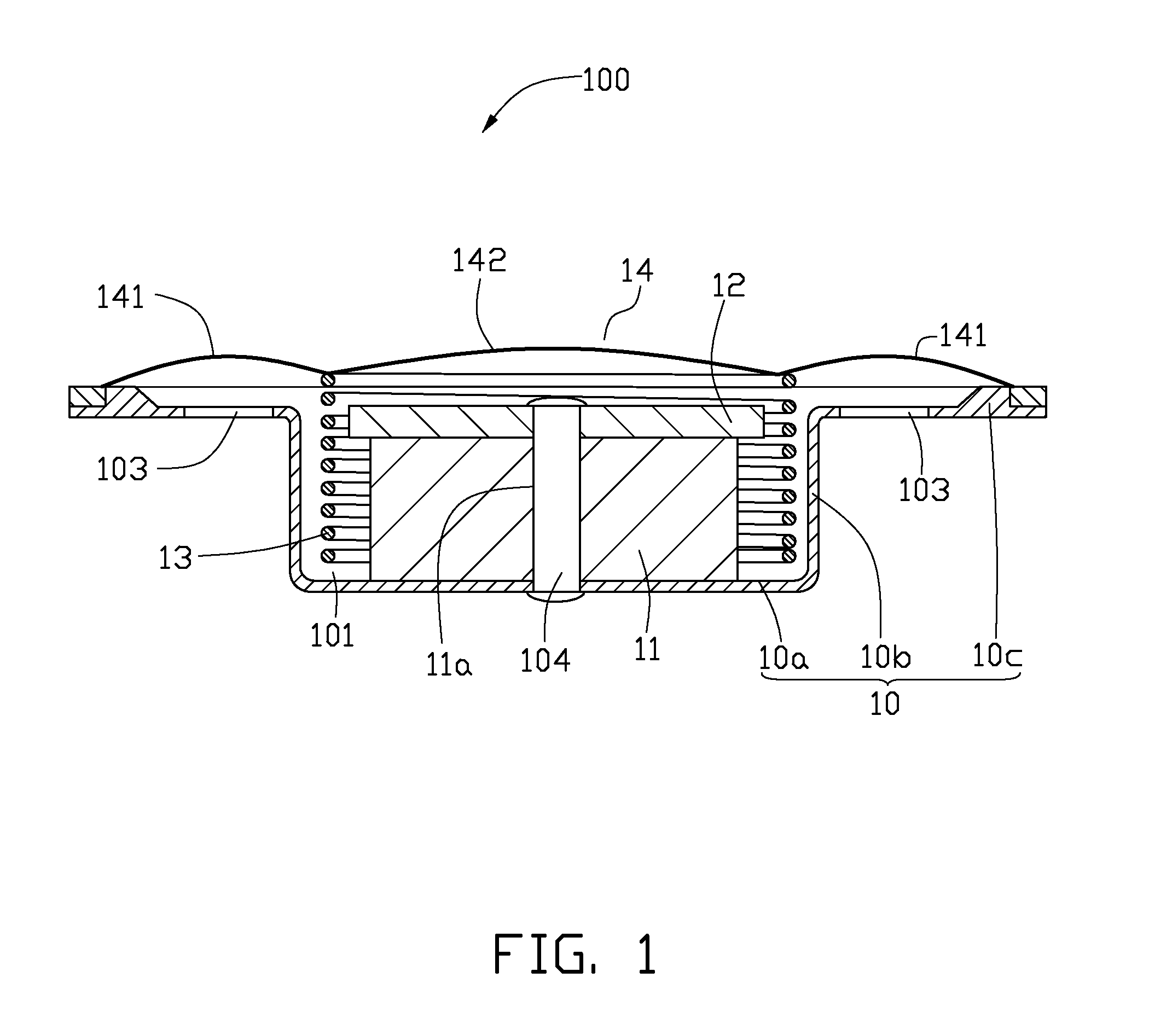 Diaphragm and loudspeaker using the same