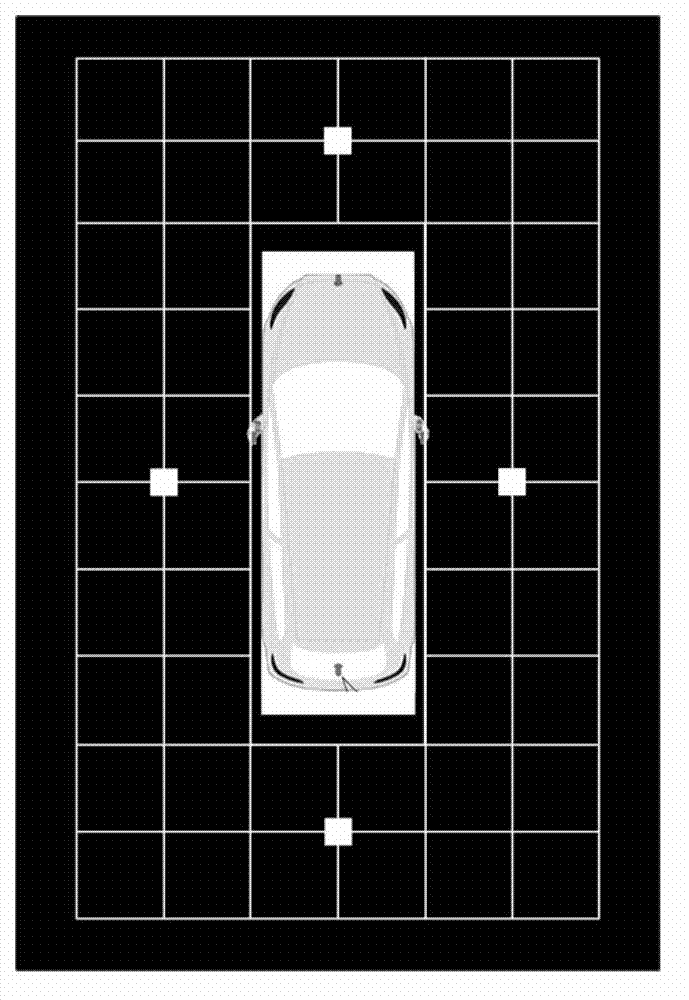 Panorama parking calibration method and device, and automatic calibration method