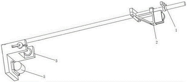 Wire tightening device for low-voltage stringing and stringing method