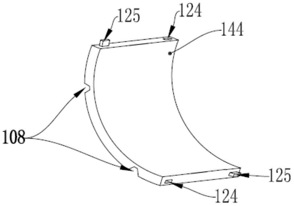 Efficient ball grinding mill with reinforcing ribs