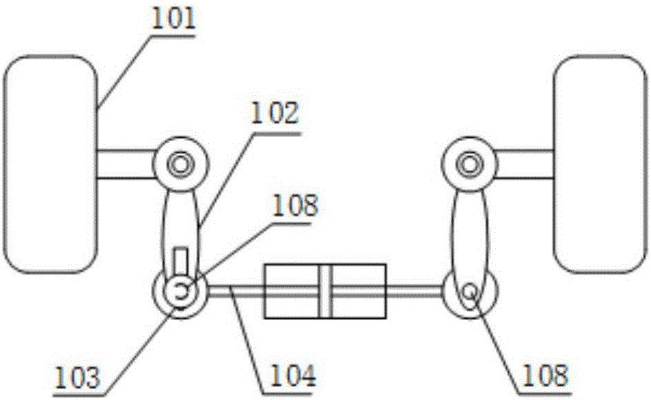 Electro-hydraulic hanging field end self-adaptive lifting device for tractor and control method