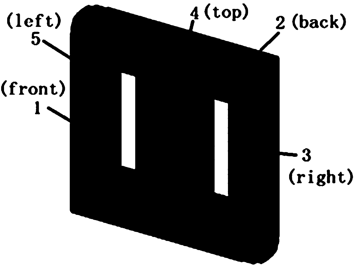 Oil-immersed power transformer iron core vibration calculation method