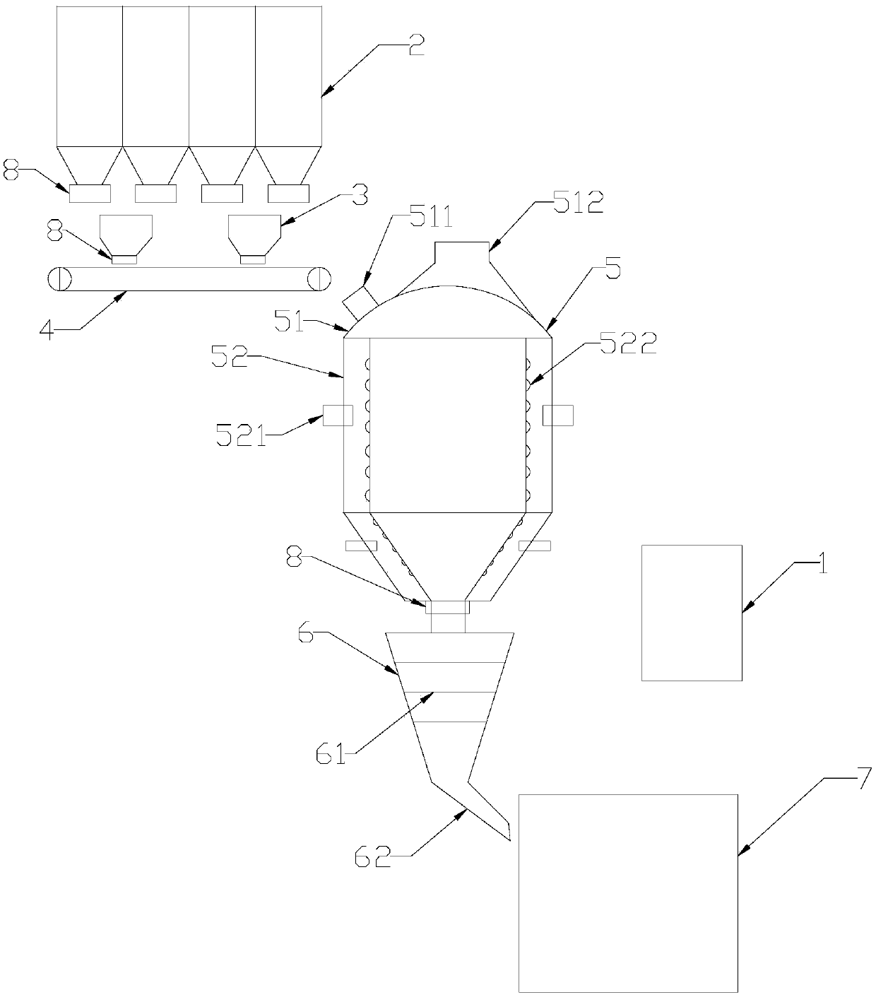 Alloy baking system for steelmaking converter